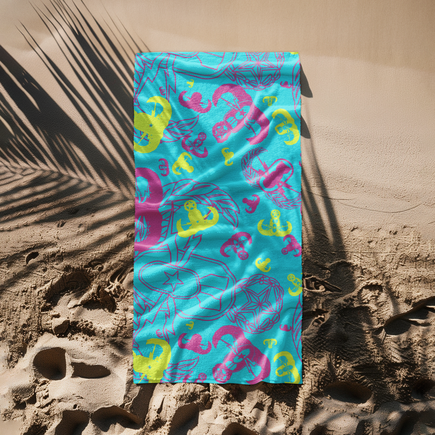 Print On Demand - Beach Towel - "EOD Party"