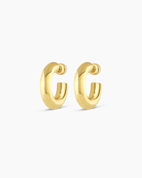 Lou Statement Small Hoops