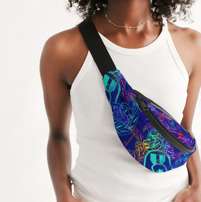 Print On Demand - Crossbody Sling Bag - "It's 5 o'clock Somewhere"