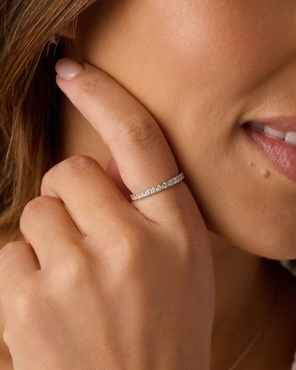 Lab Grown Diamond Eternity Ring 2mm
