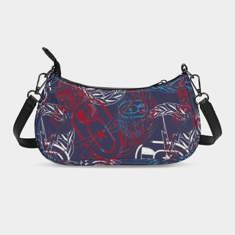 Print On Demand  - Petite Canvas Purse - "It's 5 o'clock Somewhere" (Red, White, & Blues)