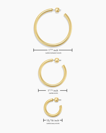 Carter Small Hoops