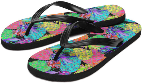 Print On Demand - Flip Flops - "How About Them Pineapples?"