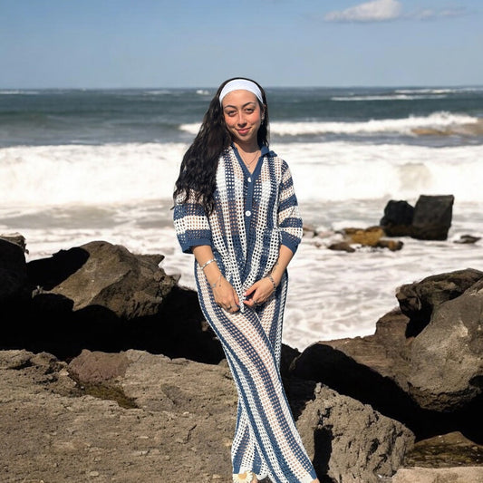 Cali Crochet Swimsuit Cover Up Set